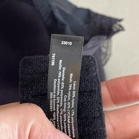 NATORI 741199 Elusive Full Fit Underwire Contour Bra Sz 40D Black - Picture 6 of 7